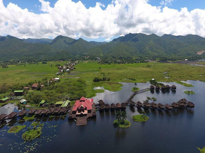 Golden Island Cottages Thale U Hotel Ywama Eksteriør billede